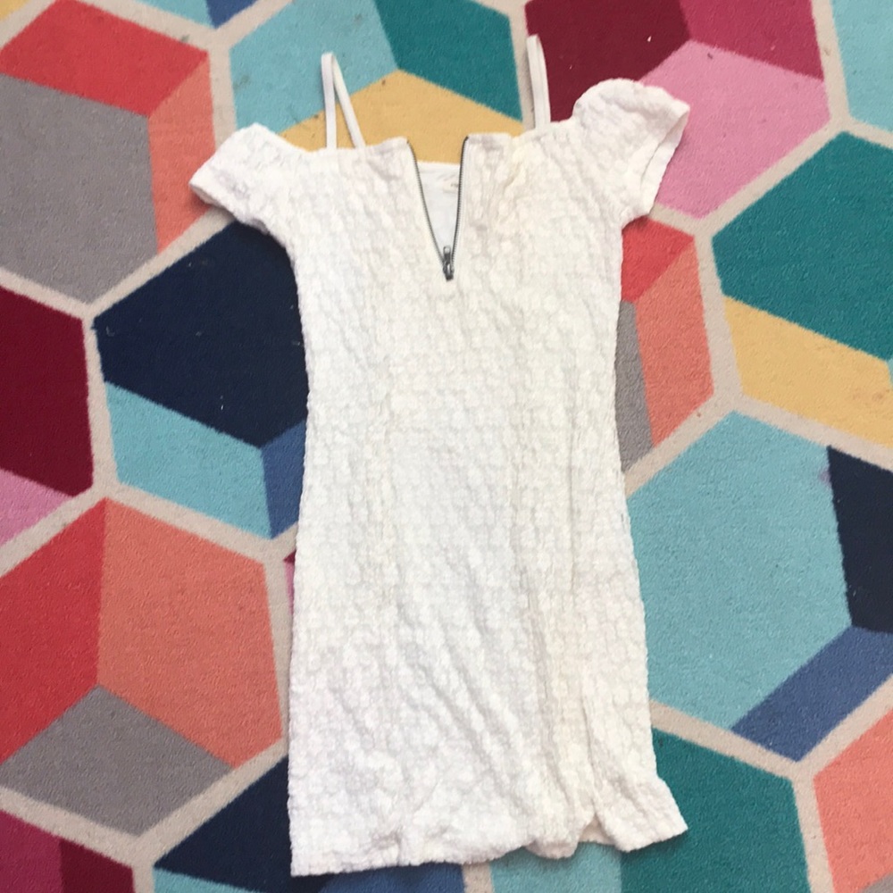 white dress